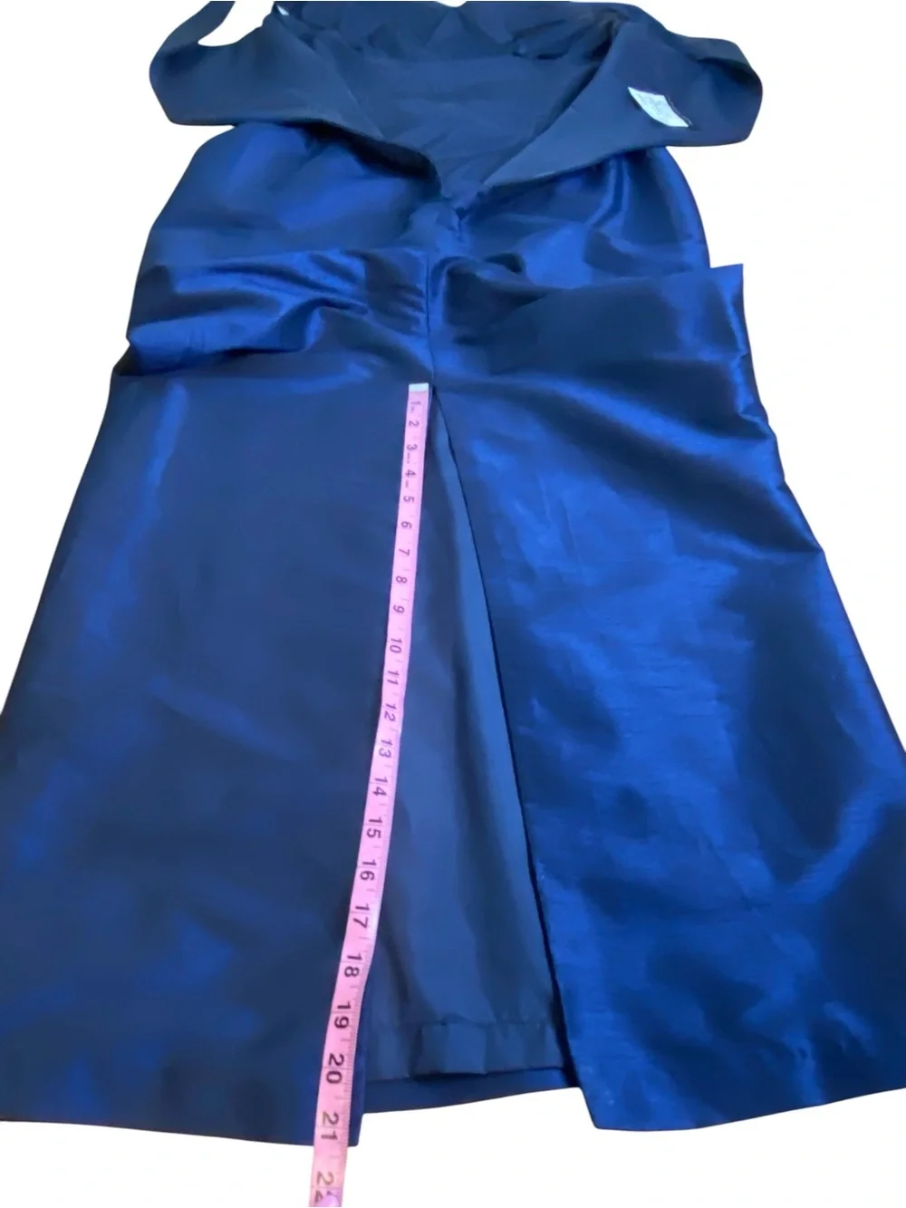 Alfred Sung Dark Blue Evening Dress Women’s Size 10 - Picture 13 of 15